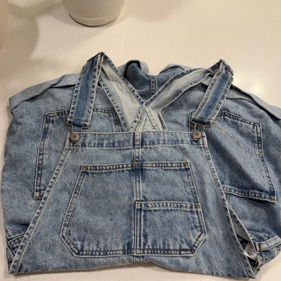 New We The Free Ziggy Square Neck Sleevles Over Alls in color Follow your Heart - Picture 10 of 15